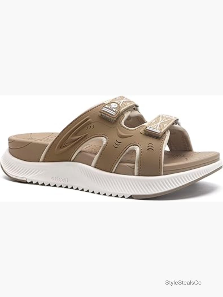 Womens Orthotic Sandals Arch Support Recovery Walking Slides Cushion